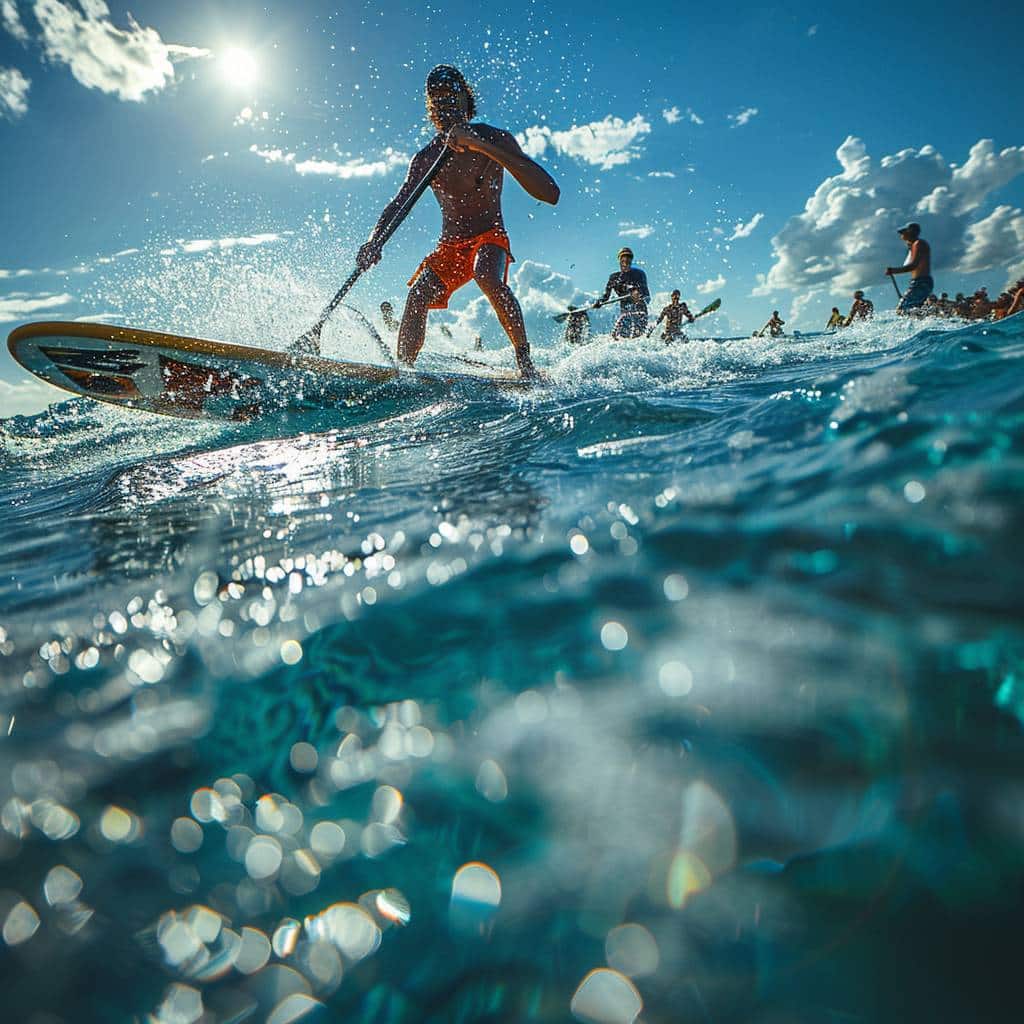 Les stars du stand up paddle