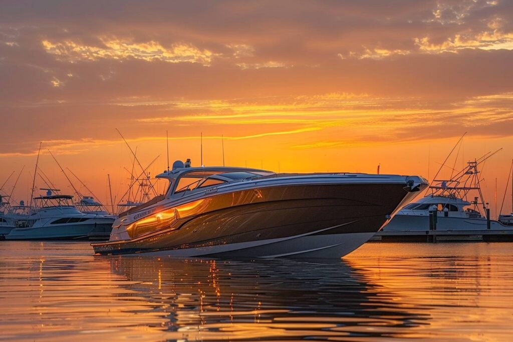 Bateau de plaisance pour excursions en famille